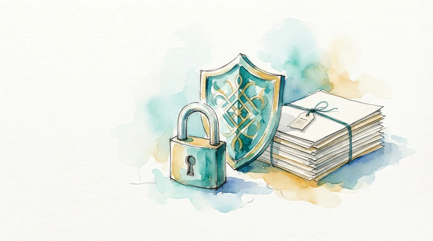 Konto turvalisust, reegleid ja vastutustundlikku mängimist kujutav illustratsioon